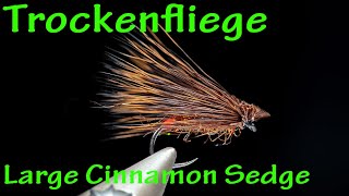 Fliegenbinden  Large Cinnamon Sedge [upl. by Roxana]