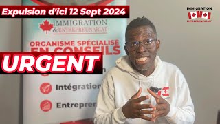 Mesure dexpulsion du Canada pour ce Camerounais dici le 12 Septembre 2024 [upl. by Ferdinanda]