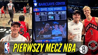 MÓJ PIERWSZY MECZ NBA  Byłem na telebimie 🤯 [upl. by Fruin236]