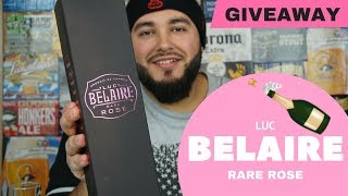 LUC BELAIRE RARE ROSE REVIEW  GIVEAWAY ALERT [upl. by Drahnreb]