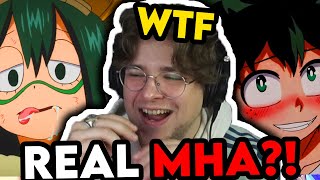 ANIME HATER Watching the MOST TWISTED MHA moments in My Hero Academia Out Of Context REACTION [upl. by Yrreb]