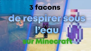 3 façons de RESPIRER sur Minecraft  El Genius [upl. by Michaela250]