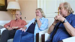 YES interview  Steve Howe  Geoff Downes  Alan White  2014 [upl. by Webb]