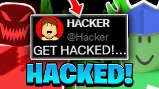 IM GETTING HACKED ROBLOX UNSEENBONES TIKTOK HACKER DRAMA [upl. by Pascasia]