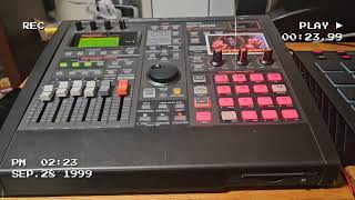 ROLAND SP808 FUNKY GROOVE BEATMAKING SESSION TRE TRACKS [upl. by Uwkuhceki]