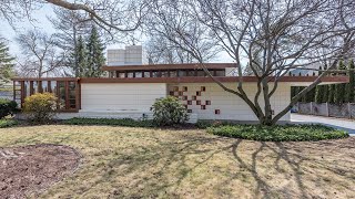 Mid Century Modern Tour  Alden B Dow  Heath House [upl. by Kresic]