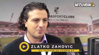 Zahovic visitou as instalações do clube [upl. by Liddy438]