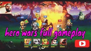 hero wars full gameplay [upl. by Ahsenyt]