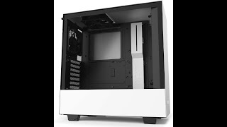 NZXT H510  CAH510BW1  Compact ATX MidTower PC Gaming Case Review [upl. by Enneyehc]