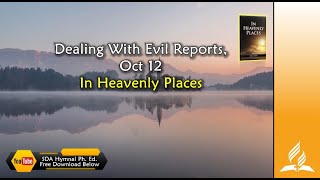 Oct 12 Dealing With Evil Reports In Heavenly Places [upl. by Mundy350]