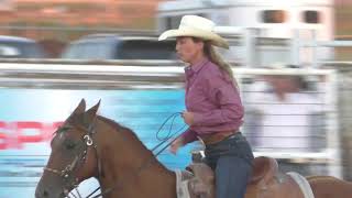 Breakaway Roping  2019 Dumas Cowboy Classic Rodeo Saturday [upl. by Airun468]