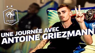 Une journée avec Antoine Griezmann à Clairefontaine Equipe de France Euro 2016 I FFF 2016 [upl. by Akemehs]