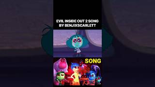 Evil Inside Out 2 Song Animated Music Video Inside Out 2 Evil Song Trend [upl. by Glasgo]