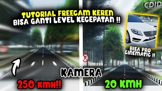 TUTORIAL FREECAM DI CDID DAN CARA MEMPERLAMBAT DAN CEPATKAN  CDID Roblox Indonesia [upl. by Nahtaoj451]