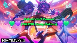 Velvet and Veneer TikTok Compilation Read Desc [upl. by Ragan]