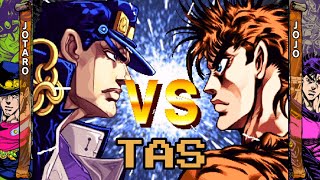 TAS Jotaro vs Young Joseph  Jojos Bizarre Adventure Heritage for the Future [upl. by Tucker]