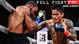 Russell vs Magsayo FULL FIGHT January 22 2022  PBC on Showtime [upl. by Othelia]