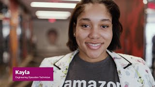 Working in an AWS Data Center  Meet Kayla Engineering Operations Technician Amazon Web Services [upl. by Yelsnik]