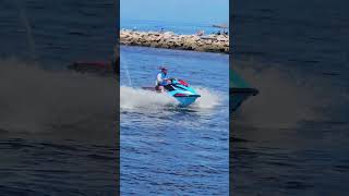 Jet Skiing at the Jetty Venice Florida VeniceFlorida JetSkiing VeniceJetty [upl. by Atikcir712]