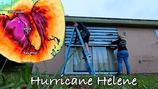 Preparing for Hurricane Helene Work Wingnuts and Hurricane Shutters [upl. by Okuy925]