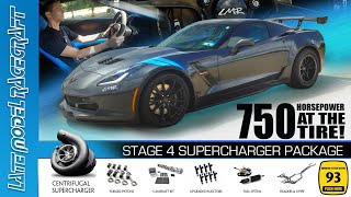 Supercharged Corvette C7 GSStingray Forged Pistons Cam Fuel System Headers LMR [upl. by Happy]