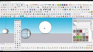 Lets create a sphere with three different techniques in sketchup [upl. by Elnora470]