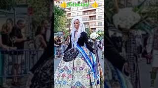 Alicante Spain Procesión de ofrenda floral 🌺a la Virgen del Remedio 2024 alicante spain carnaval [upl. by Annavaig]