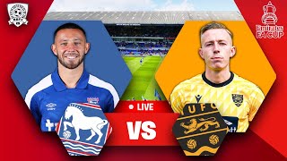 🤯 GIANT UPSET Ipswich Town 12 Maidstone United  FA Cup WATCHALONG Live Stream [upl. by Gotthard]