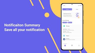 Notification Summary  Save all your notification [upl. by Buke955]