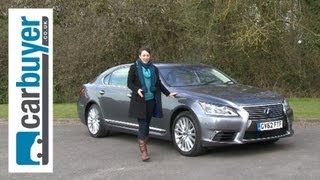 Lexus LS Saloon 2013 review  CarBuyer [upl. by Eldwon550]