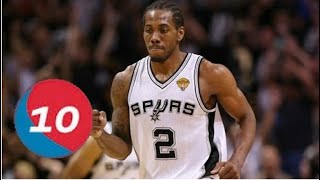 Kawhi Leonard Top 10 Plays of Career [upl. by Ahsenauq]