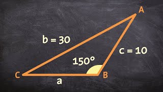 When given one obtuse angle use the law of sines to determine the missing measurements Ambiguous One [upl. by Mikaela861]