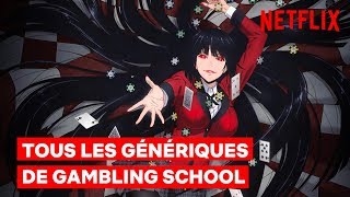 Hyakkao Private Academy The Gambling Life  KAKEGURUI TWIN  Clip  Netflix Anime [upl. by Alaehs]