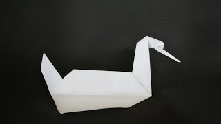 Origami Swan quot Prison Break quot  Instructions in English  BR [upl. by Papotto431]