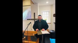 Pastor Mark Taggart Testimony  Castlederg Christian Fellowship [upl. by Namyaw717]