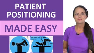 Patient Positioning Nursing Care  Nursing Fundamentals Next Generation NCLEX Review [upl. by Gleda]