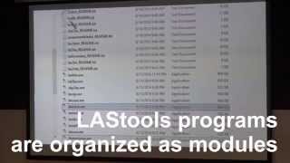 LiDAR tools Dr Martin Isenburg on LAStools Part 1 [upl. by Sicard254]