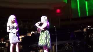 Kristin Chenoweth singing duet quotFor Goodquot with 9 year old girl Brooke Besikof [upl. by Ytisahc325]