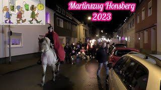 Martinszug Honsberg 2023 [upl. by Winsor]