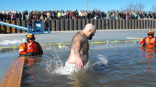 Shanty Days 2017 Polar Bear Dip in Caseville Michigan [upl. by Fleta81]