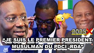 PDCIRDA VISITE DU PRESIDENT TIDJANE THIAM A ODIENNE  désormais le Nord appartient au PDCI RDA [upl. by Onitnerolf]