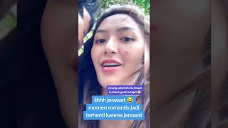 MOMEN SIBAD amp KRISJIANA ROM4NTISAN TERHENTI KRNA JERAWAT beritaartis hiburan sitibadriah [upl. by Neelsaj843]