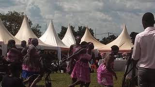 Bagisu dance at wisdom high school Akalo on dedication prayer 2024 [upl. by Pacifa380]