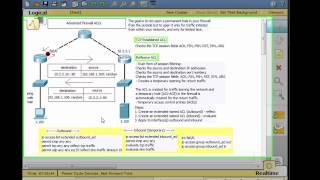 Configure Reflexive ACLs for the CCNA Security  Part 1 [upl. by Ratep759]