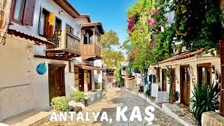 The Most Beautiful Holiday Destination in Turkey Kaş Antalya 4K [upl. by Llenhoj581]