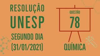 Unesp 2021  Segundo Dia  Questão 78 [upl. by Verney]