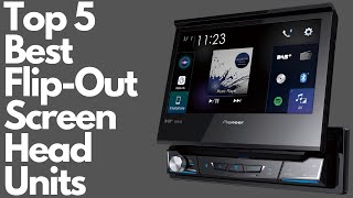 Best Flip Up Car Stereos  Top 5 Best FlipOut Head Units In 2023  Review  FoldOut Player [upl. by Tevis]