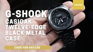 CasiOak GA2100 TwelveEdge Metal Triple Black Case [upl. by Faria593]