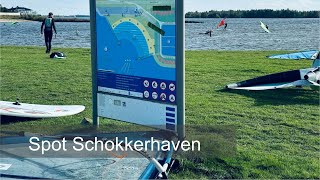 Windsurf  Wingfoilspot Ketelmeer Schokkerhaven kurze Reviervorstellung … surf vlog 1 Geheimtipp [upl. by Norted]