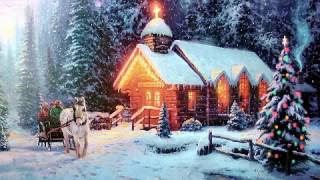 26 Popular Traditional Christmas Carols w Festive Art by Thomas Kinkade [upl. by Rollie]